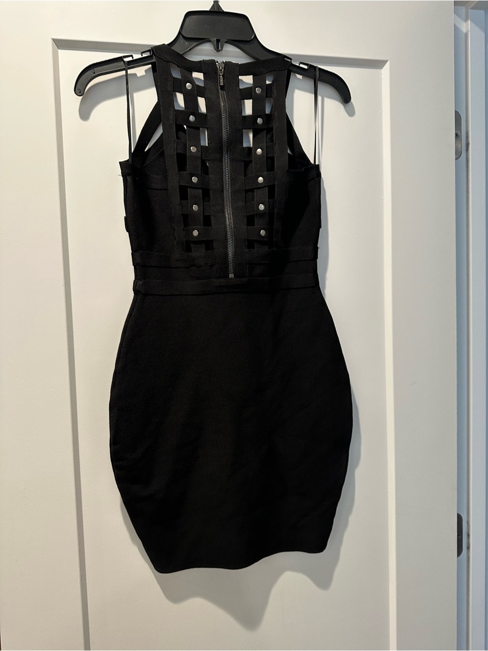 Guess Mirage caged bodycon bandage dress - Picture 8 of 8